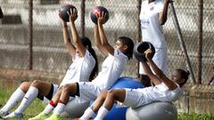 El entrenamiento de Independiente Medellín de cara a la segunda jornada de la Liga Femenina BetPlay ante Orsomarso tras caer en el debut frente a Atlético Bucaramanga.