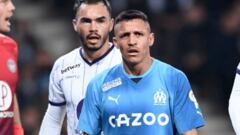 Los cuatro ‘cara a cara’ de Suazo y Alexis en el Toulouse-Marsella