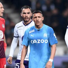 Los cuatro ‘cara a cara’ de Suazo y Alexis en el Toulouse-Marsella