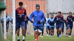 Erick Pulgar sorprende en el entrenamiento de Antofagasta