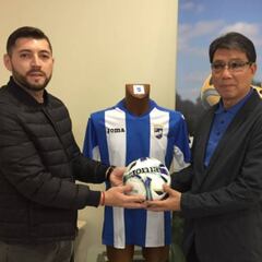 'Pepe' Rojas llegó a Lorca: "Venir a Europa siempre es importante"