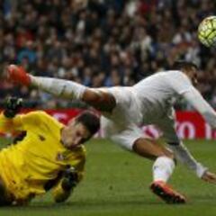 Sergio Rico, el portero con más paradas de La Liga en 2016