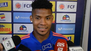 Wilmar Barrios en zona mixta