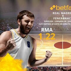 Real Madrid Baloncesto vs. Fenerbahce Beko: horario, TV, estadísticas, clasificación y pronósticos