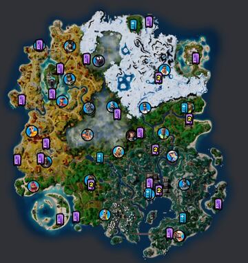 fortnite capitulo 4 temporada 4 a toda costa misiones semana 9