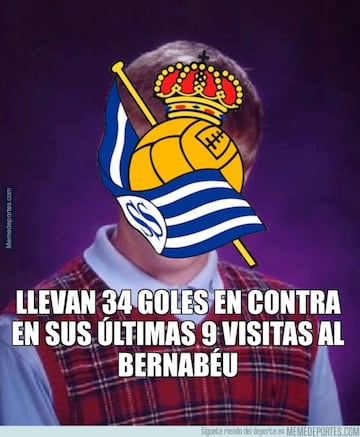 Los memes del Real Madrid-Real Sociedad