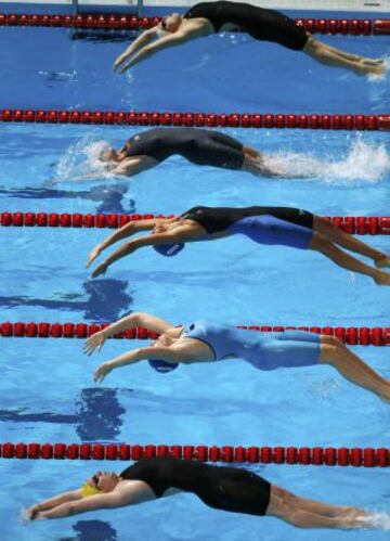 Prueba 4x100m femenino