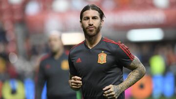 Sergio Ramos, con la Selecci&oacute;n