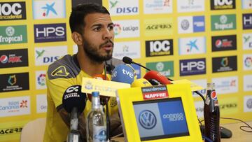 Rueda de prensa de Jonathan Viera, jugador de Las Palmas. 