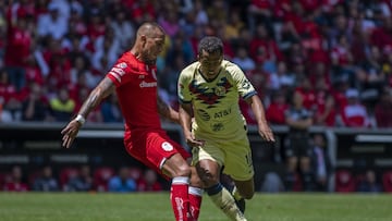 En Toluca Maidana no ha podido mostrar el nivel que lo caracterizó en River Plate. 