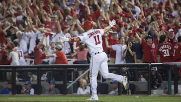 Ryan Zimmerman consigue el home run decisivo para que los Washington Nationals se impongan a los Chicago Cubs.