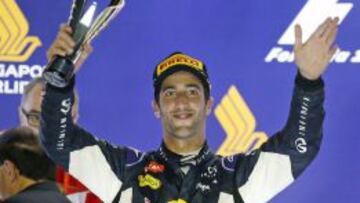 Ricciardo contento por conseguir igualar a Vettel.