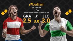 Granada CF vs. Elche CF: horario, dónde ver, pronósticos y clasificación