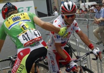 Purito Rodríguez y Sagan.