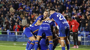 Getafe: 5 años sin una tacada de tres