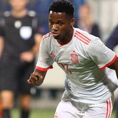 Ansu Fati repite con la Sub-21