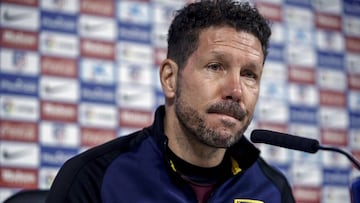 Simeone: "¿Mi contrato? Sólo me importa ganar a Las Palmas"