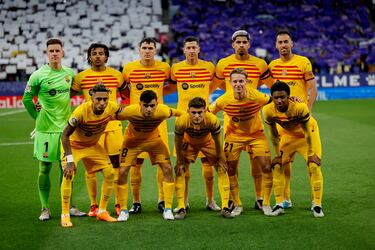 Once inicial del Barcelona.