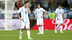 Uno x uno de Argentina: Messi apagado y Caballero hundido