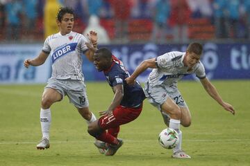 Andrés Cadavid, Andrés Ricaurte y Yesid Díaz anotaron los goles de la victoria 3-1 del Medellín frente a Patriotas. Santiago Orozco puso el descuento.