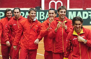 Ferrer brilla en la Copa Davis