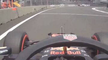 Verstappen ignoró banderas amarillas.