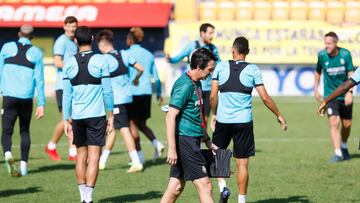 VILA-REAL (CASTELL&Atilde;N) 28/09/2021
 ENTRENAMIENTO DEL VILLARREAL. PREVIA PARTIDO CHAMPIONS FRENTE AL MANCHESTER UNITED. EMERY
 FOTOS ANGEL SANCHEZ