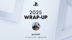 PlayStation Wrap-Up 2025 ya está disponible: así puedes ver el resumen de tu año jugando en PS5 y PS4