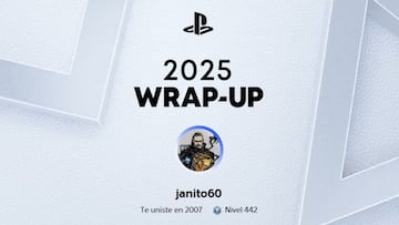PlayStation Wrapped Up resumen anual 2025 cómo ver historial juegos PS5 PS4