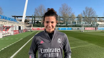 Claudia Florentino, jugadora del Real Madrid.