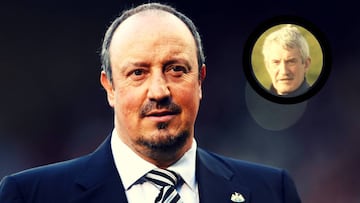 Rafa Benítez y Terry McDermott.