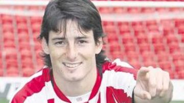<b>FELIZ. </b>Aduriz se mostró muy contento por su regreso a la disciplina del Athletic.