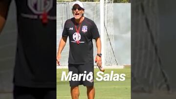 La intensidad de Mario Salas en la práctica previa a Unión