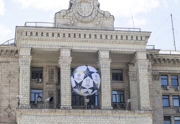 Las calles de Kiev ya se preparan para la final de la Champions