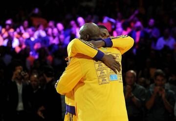 Ron Artest y Lamar Odom pasaron juntos parte de su infancia y se reencontraron en los Lakers