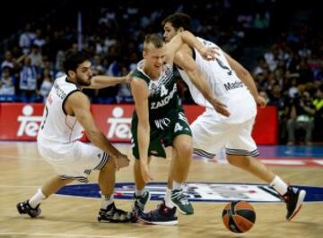 Lukas Lekavicius y Facundo Campazzo.