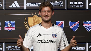 A Joaquín Sosa, nuevo defensa de Colo Colo, le preguntan por Maximiliano Falcón y su respuesta es viral