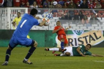 Chile vs. Bolivia en imágenes