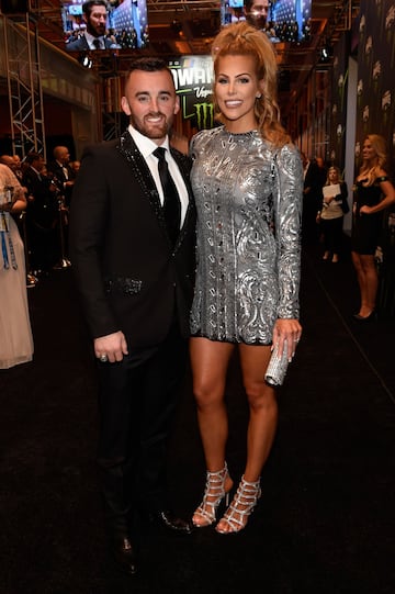 Austin Dillon y Whitney Ward.