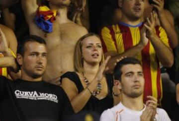 Tercera jornada de la Liga Bbva. Valencia - Barcelona.