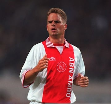 Left back 1995: Frank de Boer (25 years old)