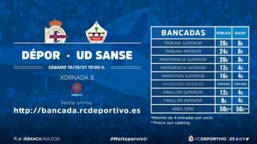 Riazor abre sus puertas de par en par 20 meses después