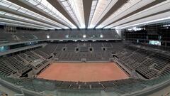 Imagen de la pista Philippe Chatrier en Roland Garros.