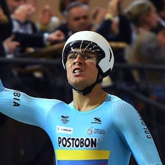 Puerta: el cuñado de Gaviria logra el oro mundial en Keirin