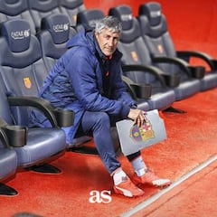 Setién: "No me sentiré campeón si tengo dos puntos más"