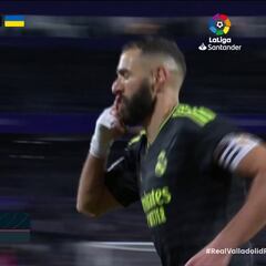 Había morbo tras el Mundial y no defraudó: icónica celebración de Benzema