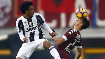 Juan Guillermo Cuadrado, volante colombiano de la Juventus.