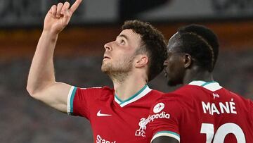 Diogo Jota le devuelve el gol al Liverpool