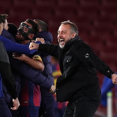 Flick, intratable en LaLiga: ocho puntos más que el año pasado