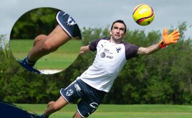 La intrigante imagen de Marcelo Barovero en pretemporada de Rayados